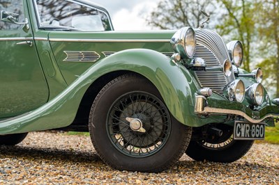 Lot 205 - 1937 Triumph Dolomite Short Chassis Saloon