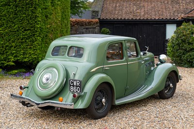 Lot 205 - 1937 Triumph Dolomite Short Chassis Saloon