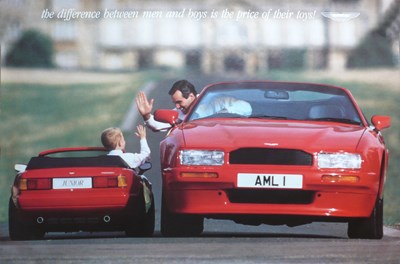 Lot Aston Martin poster