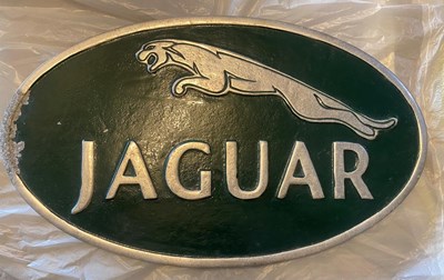 Lot Jaguar showroom sign