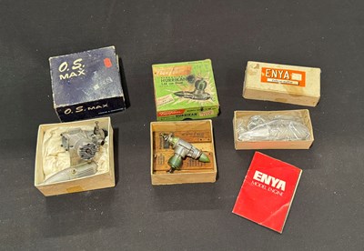 Lot Model Airplane engines and parts