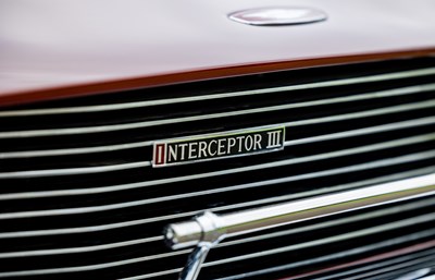 Lot 226 - 1975 Jensen Interceptor Series III Convertible
