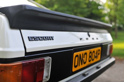 Lot 170 - 1976 Ford Escort Mk. II RS1800