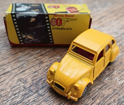 Lot Three small James Bond cars