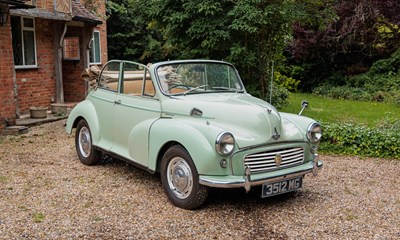 Lot 106 - 1962 Morris Minor ‘Series III’ Convertible (1300cc)