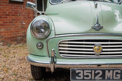 Lot 106 - 1962 Morris Minor ‘Series III’ Convertible (1300cc)