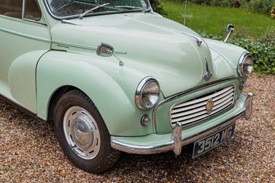 Lot 106 - 1962 Morris Minor ‘Series III’ Convertible (1300cc)