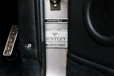 Lot 179 - 2003 Bentley Continental R Final Series