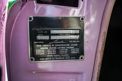 Lot 284 - 1956 Lincoln Premiere