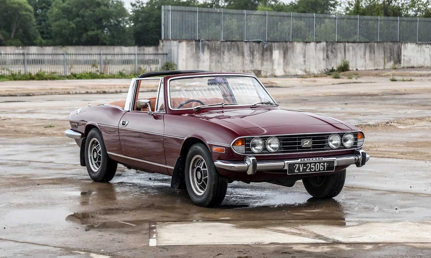 Lot 231 - 1971 Triumph Stag