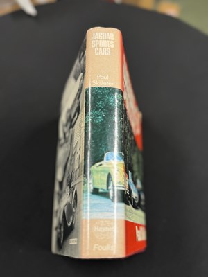 Lot Important historical multi signed Jaguar Sportscar book by key Jaguar people from 1970 to 1980 including Sir William Lyons