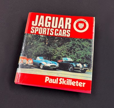 Lot Important historical multi signed Jaguar Sportscar book by key Jaguar people from 1970 to 1980 including Sir William Lyons