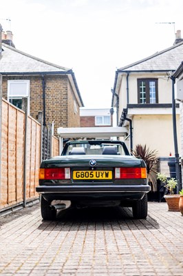 Lot 138 - 1990 BMW 320i Cabriolet