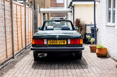 Lot 138 - 1990 BMW 320i Cabriolet