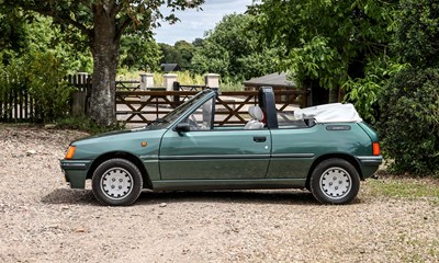 Lot 105 - 1990 Peugeot 205 Roland Garros Cabriolet