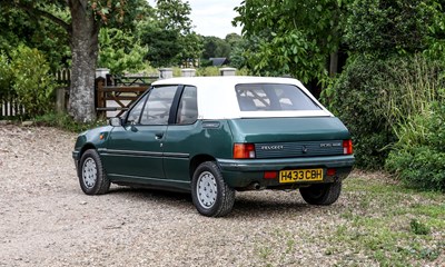 Lot 105 - 1990 Peugeot 205 Roland Garros Cabriolet