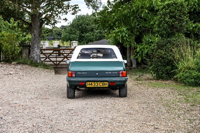 Lot 105 - 1990 Peugeot 205 Roland Garros Cabriolet