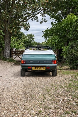 Lot 105 - 1990 Peugeot 205 Roland Garros Cabriolet