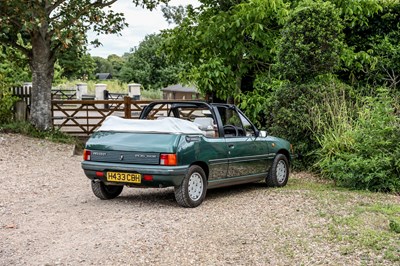 Lot 105 - 1990 Peugeot 205 Roland Garros Cabriolet