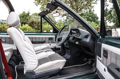 Lot 105 - 1990 Peugeot 205 Roland Garros Cabriolet