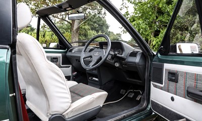 Lot 105 - 1990 Peugeot 205 Roland Garros Cabriolet