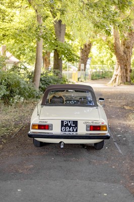 Lot 264 - 1980 Alfa Romeo Spider 2000