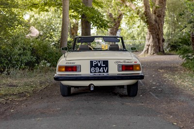 Lot 264 - 1980 Alfa Romeo Spider 2000