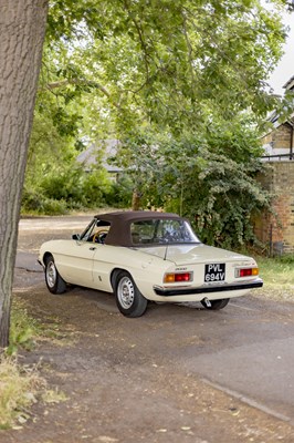 Lot 264 - 1980 Alfa Romeo Spider 2000