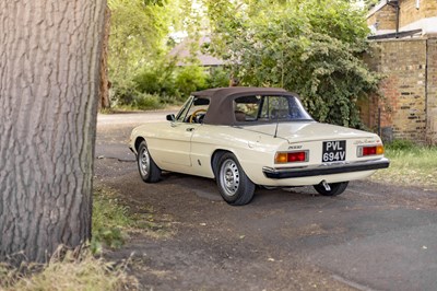 Lot 264 - 1980 Alfa Romeo Spider 2000