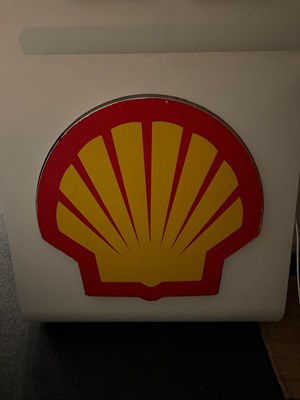 Lot Original Shell forecourt sign