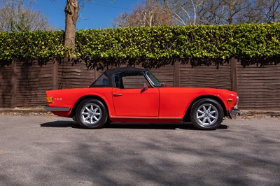 Lot 1972 Triumph TR6