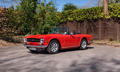 Lot 1972 Triumph TR6