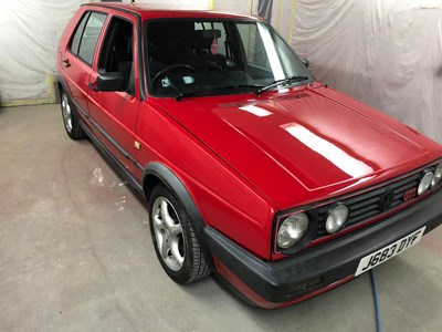 Lot 1992 Volkswagen Mk. II Golf GTi 8v