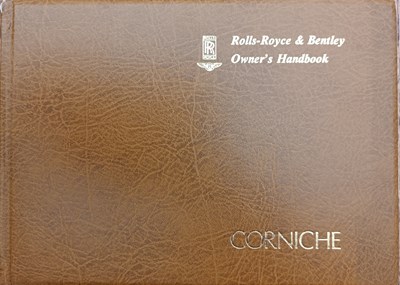 Lot Rolls-Royce and Bentley Owner's Handbook