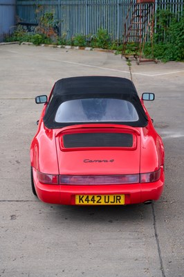 Lot 109 - 1992 Porsche 911/964 Carrera 4 Convertible