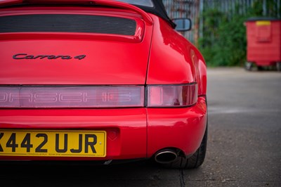 Lot 109 - 1992 Porsche 911/964 Carrera 4 Convertible
