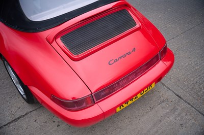 Lot 109 - 1992 Porsche 911/964 Carrera 4 Convertible