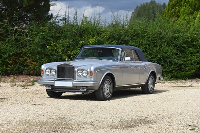 Lot 193 - 1986 Rolls-Royce Corniche Convertible