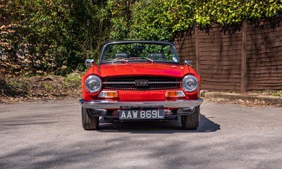 Lot 133 - 1972 Triumph TR6