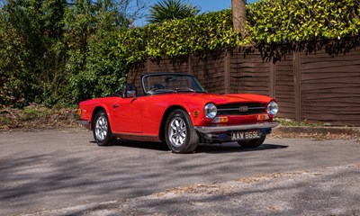 Lot 133 - 1972 Triumph TR6