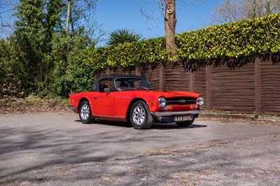 Lot 133 - 1972 Triumph TR6