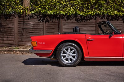 Lot 133 - 1972 Triumph TR6