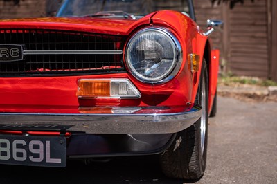 Lot 133 - 1972 Triumph TR6