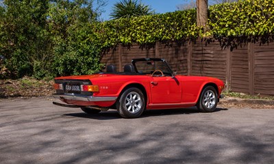 Lot 133 - 1972 Triumph TR6