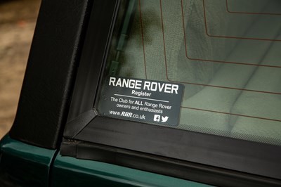 Lot 231 - 1993 Range Rover Classic 3.9 Vogue SE Limited Edition