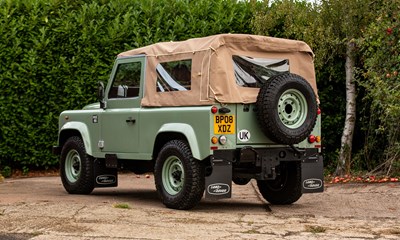 Lot 216 - 2008 Land Rover Defender 90 Heritage Edition Tribute
