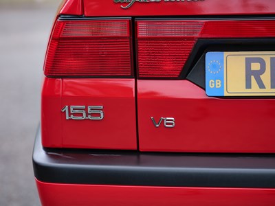 Lot 254 - 1998 Alfa Romeo 155 V6 Final Edition