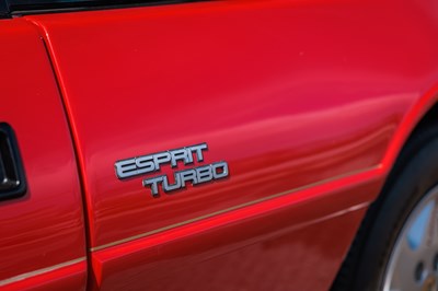 Lot 178 - 1989 Lotus Esprit Turbo