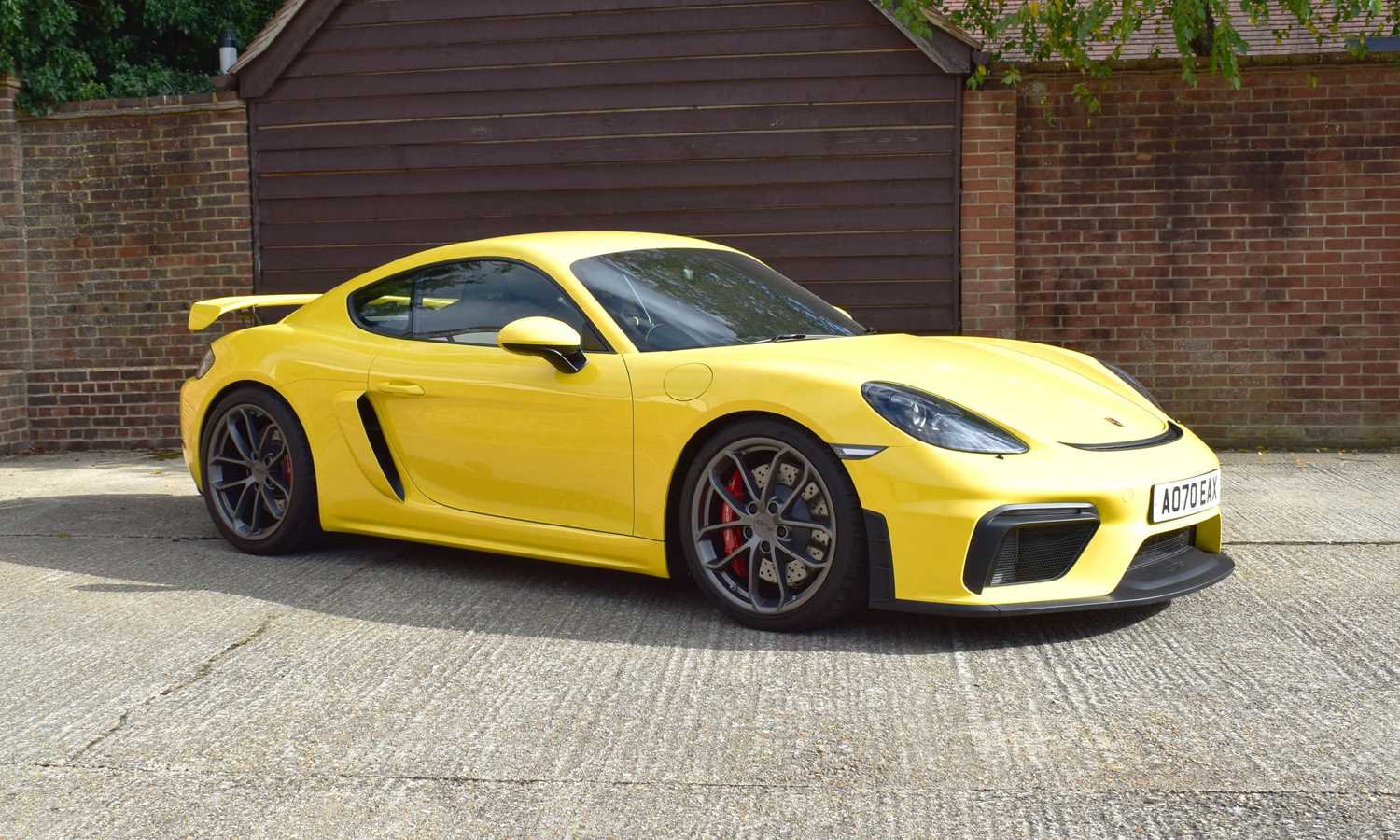 Lot 219 - 2021 Porsche 718 Cayman GT4