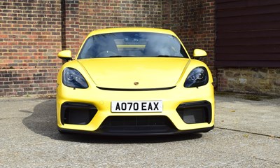 Lot 219 - 2021 Porsche 718 Cayman GT4
